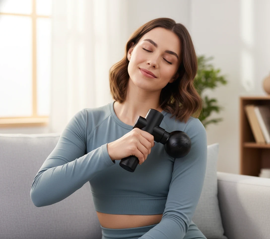 RapidRelief Mini Massage Gun